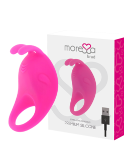 MORESSA - BRAD PREMIUM SILICONE RECHARGEABLE PINK