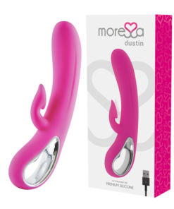 MORESSA - DUSTIN CLITORIAL STIMULATING WAVES AND POWERFUL VIBRATION PREMIUM SILICONE RECHARGEABLE