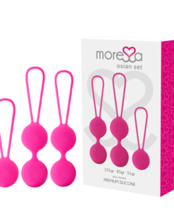 MORESSA - OSIAN SET PREMIUM SILICONE PINK (Osian One - 51 g  Osian Two - 101 g  Osian Three 85 g)