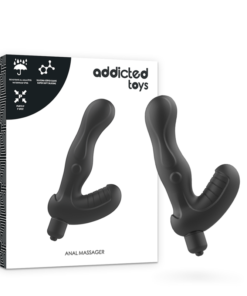 ADDICTED TOYS - P-SPOT VIBE SILICONE PROSTATE ANAL STIMULATOR