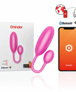 ONINDER - DENVER VIBRATING EGG PINK 7 X 2.7 CM FREE APP