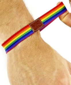 PRIDE - BOY RUBBER BRACELET LUXURY PRIDE
