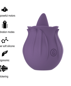 INTENSE - VIOLET CL TORIS STIMULATOR 10 VIBRATIONS LILAC