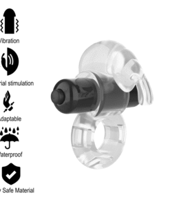 INTENSE - FRY TRANSPARENT VIBRATING RING