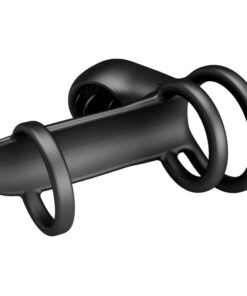 PRETTY LOVE - JAMMY PENIS SHEATH 12 VIBRATIONS WITH RECHARGEABLE SILICONE TONGUE