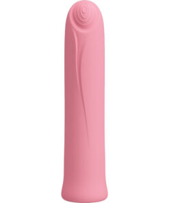 PRETTY LOVE - CURTIS MINI SUPER POWER VIBRATOR 12 PINK SILICONE VIBRATIONS