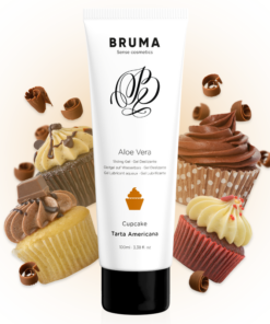BRUMA - ALOE VERA SLIDING GEL CUPCAKE FLAVOR 100 ML