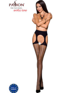PASSION - TIOPEN 004 STOCKING BLACK 1/2 (40 DEN)