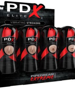 PDX ELITE - STROKER SET 12 UNITS: 6X VAGINA, 3X ANO, 3X MOUTH