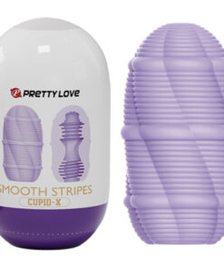 PRETTY LOVE - SMOOTH STRIPES CUPID MASTURBATOR EGG