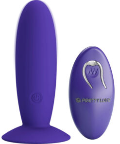 PRETTY LOVE - YOUTH PLUG ANAL VIBRATOR REMOTE CONTROL VIOLET