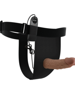 PRETTY LOVE - HARNESS BRIEFS WITH VIBRATION DILDO INCLUDED