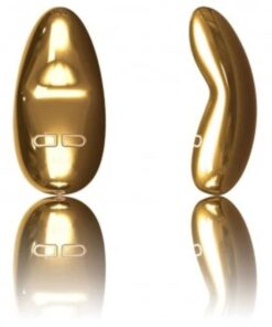 LELO - YVA MASTURBATOR WITH GOLD VIBRATION