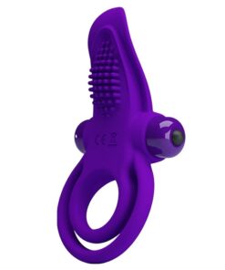 PRETTY LOVE - PURPLE VIBRATING PENIS RING