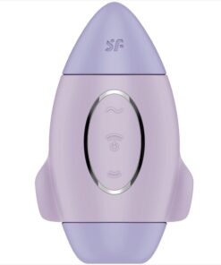SATISFYER - MISSION CONTROL BLUE SMALL DOUBLE IMPULSE VIBRATOR