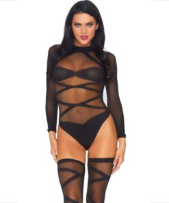 LEG AVENUE - 2 PIECE SET BODY AND THIGH