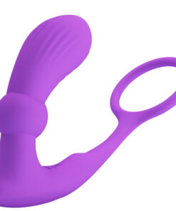 PRETTY LOVE - WARREN VIOLET ANAL RING  VIBRATOR