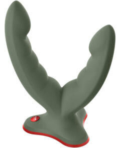 FUN FACTORY - RYDE DOUBLE DILDO  MASSAGER GREEN