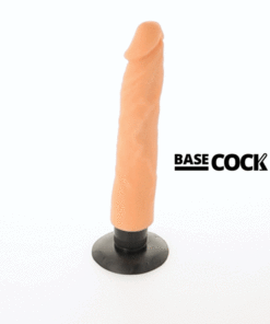 BASECOCK REALISTIC VIBRATOR 2-1 FLESH  20CM
