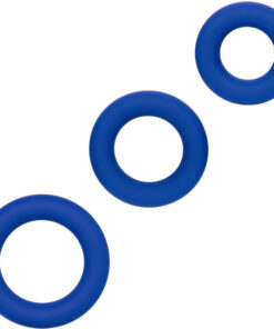 CALEXOTICS - ADMIRAL COCK RING SET BLUE