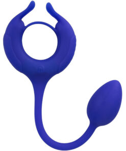 CALEXOTICS - ADMIRAL WEIGHTED COCK RING BLUE
