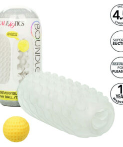 CALEXOTICS - BOUNDLESS REVERSIBLE SQUISHY BALL STROKE GREY