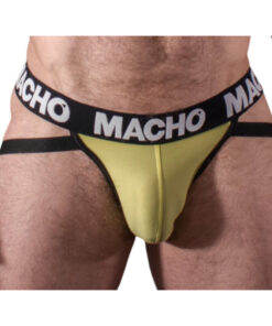 MACHO - MX25A JOCK LYCRA YELLOW S