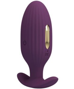 PRETTY LOVE - JEFFERSON APP CONTROLLED ANAL PLUG PURPLE