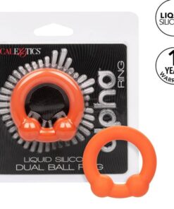 CALEXOTICS - ALPHA DUAL BALL RING ORANGE