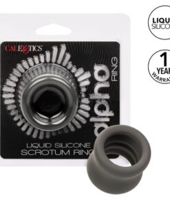 CALEXOTICS - ALPHA SCROTUM STRETCHING RING BLACK