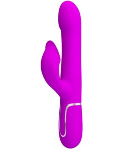 PRETTY LOVE - RABBIT VIBRATOR PEARLS VIOLET