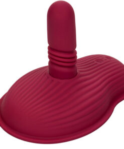 CALEXOTICS - RIDER MASSAGER DOUBLE MOTOR REMOTE CONTROL RED