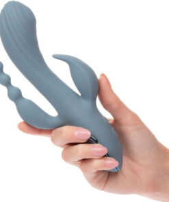 CALEXOTICS - VIBRATOR TRIPLE ECSTASY GREY