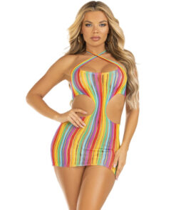 LEG AVENUE - DRESS MULTICOLOR