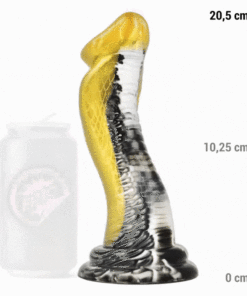 EPIC - DRAKON DILDO YELLOW COBRA