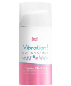 INTT - POWERFUL INTIMATE STIMULANT COTTON CANDY LIQUID VIBRATOR GEL 15 ML