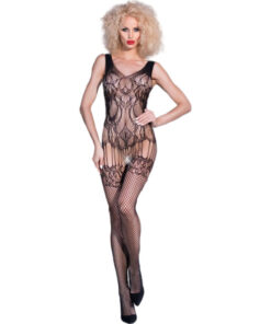 CHILIROSE - CR 4232 BODYSTOCKING BLACK S/M