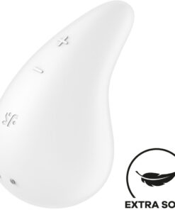 SATISFYER - DEW DROP VIBRATOR LAY-ON WHITE