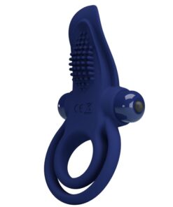 PRETTY LOVE - BRONSON DOUBLE RING WITH VIBRATION BLUE