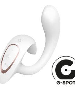 SATISFYER - G FOR GODDESS 1 RABBIT VIBRATOR WHITE