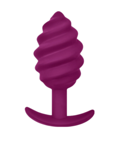 G-VIBE - GPLUG TWIST 2 PURPLE ANAL PLUG