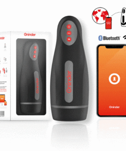 ONINDER - SEOUL RECHARGEABLE MALE MASTURBATOR 10 SPEED - FREE APP