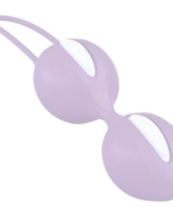 FUN FACTORY - SMARTBALLS DUO PELVIC BALLS WHITE / PASTEL LILAC