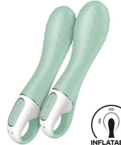SATISFYER - AIR PUMP VIBRATOR 3 INFLATABLE G POINT MINT