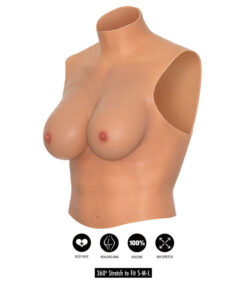 HIDDEN DESIRE - ALTER EGO WEARABLE BREAST SHIRT E-CUP FLESH