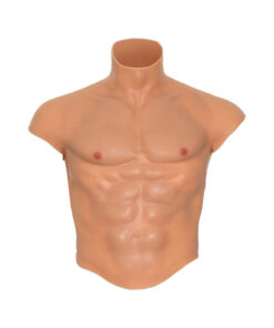 HIDDEN DESIRE - ALTER EGO SILICONE MALE TORSO SHIRT WITH ABS FLESH