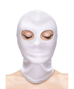 NS NOVELTIES - FETISH  FASHION EYES HOOD NYLON WHITE