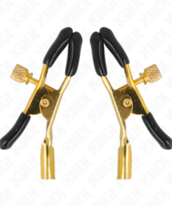 KINK - GOLD NIPPLE CLAMPS 6 CM