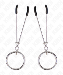 KINK - THIN NIPPLE CLAMPS WITH O-RING 7 CM