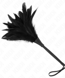 KINK - ROSE SHAPE SILICONE TASSEL WHIP 45 CM